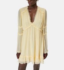 Robe courte volantée The Kooples