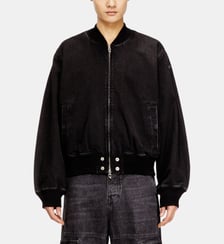 Blouson aviateur en denim Diesel
