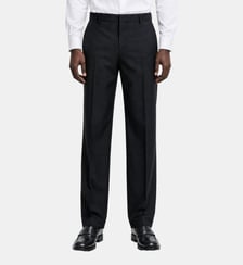 Pantalon de costume droit en laine The Kooples