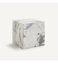 Bout de canapé cube en marbre AM.PM