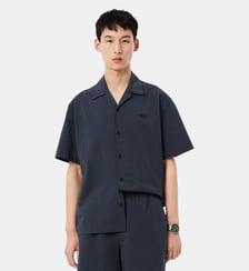 Chemise relaxed fit seersucker Lacoste
