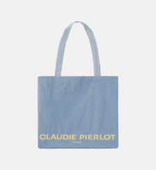 Grand Tote Bag signature coton mélangé Claudie Pierlot