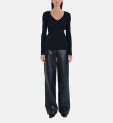 Pull Nathalie Noir Zapa