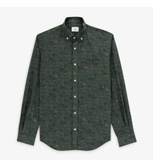 Chemises manches longues en coton Charles Serge Blanco