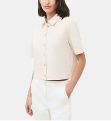 T-shirt tael - Motif uni - Coupe droite Caroll