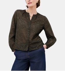 Chemise colomby2 - Motif imprimé - Coton biologique - Coupe droite Caroll