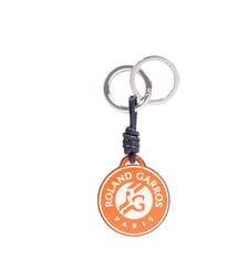 Porte-clés signature rond Lancel