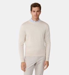 Pull droit en maille fine Hackett London