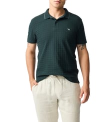 Polo slim uni en coton manches courtes Glen Albyn Rodd & Gunn