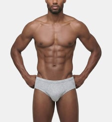 Slip en coton uni Ron Dorff