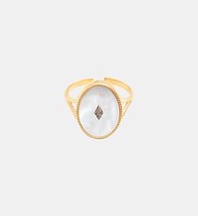 Bague plaqué or  CASSIOPÉE Nilaï