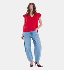 Top Tilma Framboise Zapa