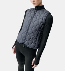 Doudoune sans manches de sport femme Kenal Coupe-vent avec poches Born Living Yoga