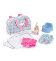 Coffret Accessoires à Langer Floral 36 et 42 cm Corolle