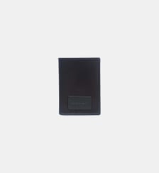 Portefeuille vertical en cuir et toile canvas Seattle Serge Blanco