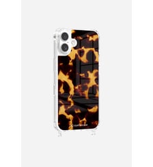 Coque de téléphone glossy tortue avec anneaux pour iPhone 16 Plus La Coque Française