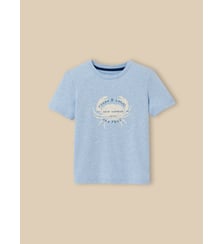 T-shirt chiné en coton biologique Cyrillus