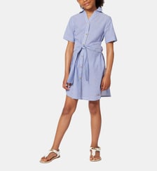 Robe chemise à manches courtes Michael Kors Kids