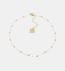 Chaîne de cheville Olbia  en Acier doré Zag Bijoux