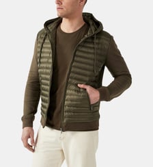 Veste bi-matière à capuche Gummy 2.0 Jott