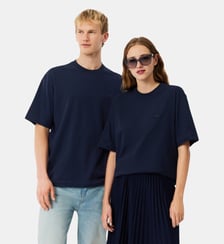 T-shirt loose fit jersey épais Lacoste