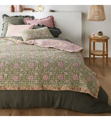 Edredon kantha voile de coton Casaluce La Redoute Interieurs