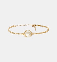 Bracelet fin   doré à l'or fin - Lucy Satellite