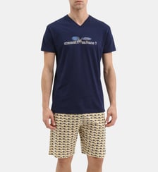 Pyjashort en jersey de coton léger - Comment savane ? Arthur