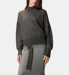 Pull à col roulé en maille Pinko
