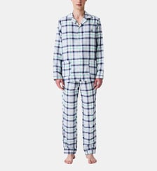 Pyjama boutonné en flanelle de coton - Enzo Arthur
