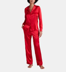 Pantalon en soie Aubade