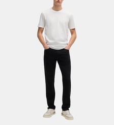 T-shirt droit en jersey de coton BOSS