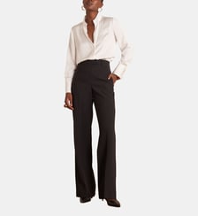 Pantalon De Tailleur Taille Haute Layla Maison 123