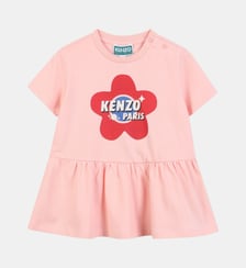 Robe à manches courtes Kenzo Kids