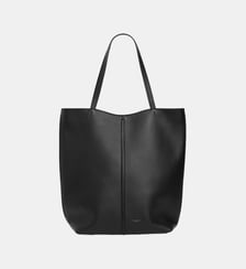 Sac cabas moyen modèle Hortense en cuir grainé double face Le Tanneur