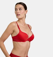 Soutien-gorge push-up Nufit rouge Maison Lejaby