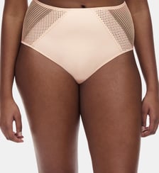 Culotte taille haute en dentelle Chantelle Pulp