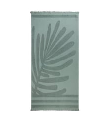 Fouta De Plage  Motif feuillage en éponge Madura