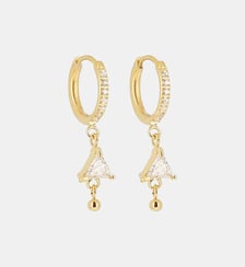 Boucles d'oreilles Elaz  en Acier doré Zag Bijoux