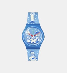 Montre The simpsons Bleu SO28Z126 Swatch