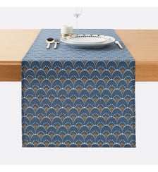 Chemin de table imprimé anti-taches Mina La Redoute Interieurs