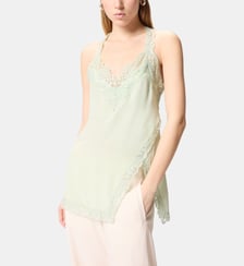 Top lingerie à dentelle Pinko