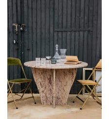 Table à manger en marbre Karla N°366- Produit chiné Debongout