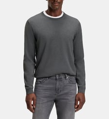 Pull slim en laine vierge BOSS