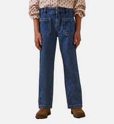 Pantalon droit  en denim Cyrillus