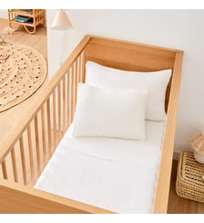 Drap plat bébé, en gaze de coton La Redoute Interieurs