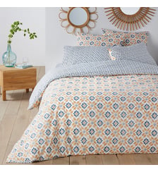 Housse de couette percale de coton La Redoute Interieurs