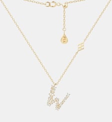 Collier Initiale W Or Jaune PIAPARIS