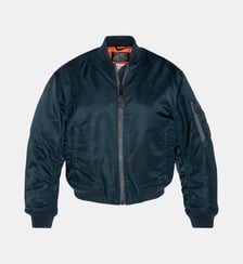 Bomber MA-1 90's en nylon recyclé, coupe courte et confort Schott