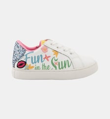 Baskets Enfant En Cuir Mini Simone Barbie Fun In The Sun Bons Baisers